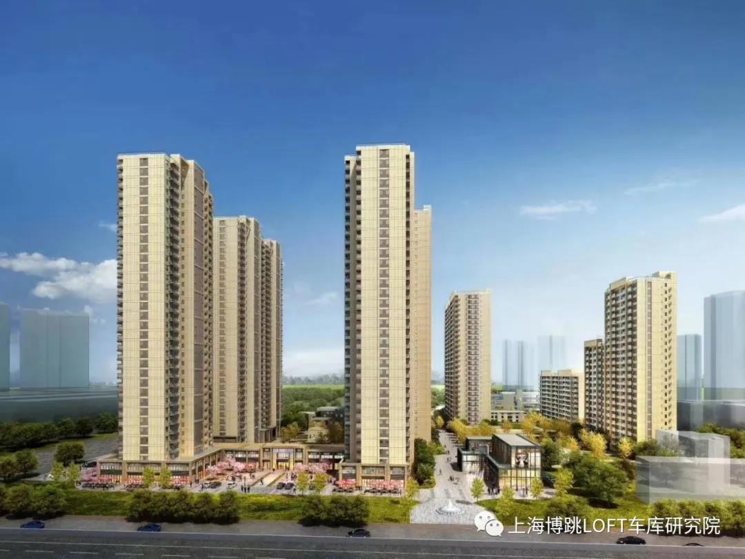 江西采用了LOFT车库武汉当代集团春风十里项目现已结构封顶！